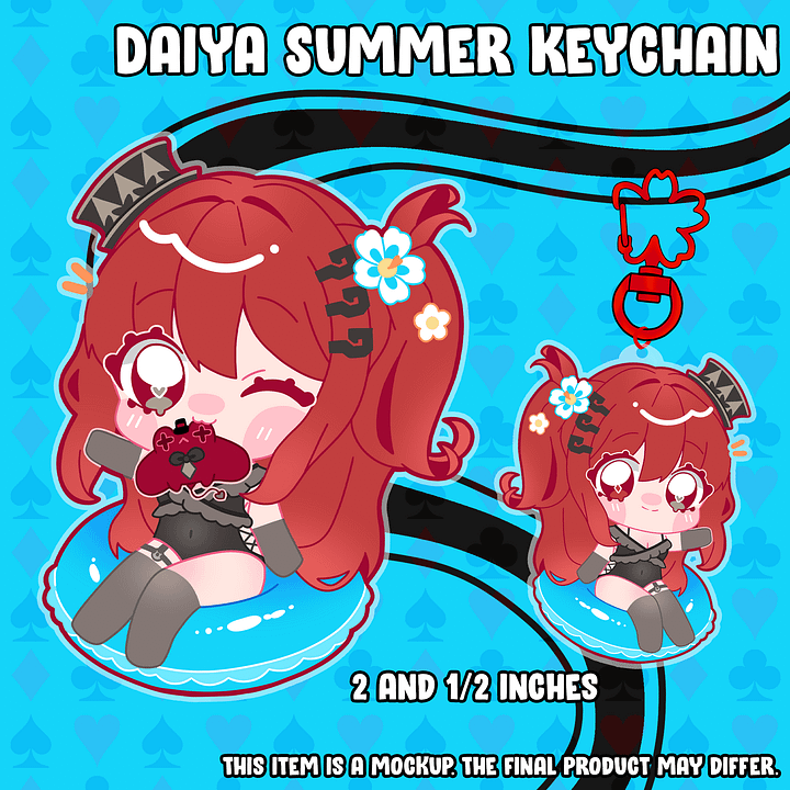 Daiya Keychain [PREORDER] product image (1)