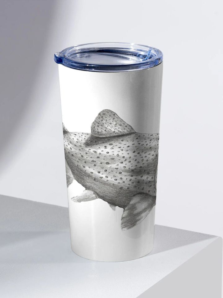 Trout Drawing Travel Cup product image (2)