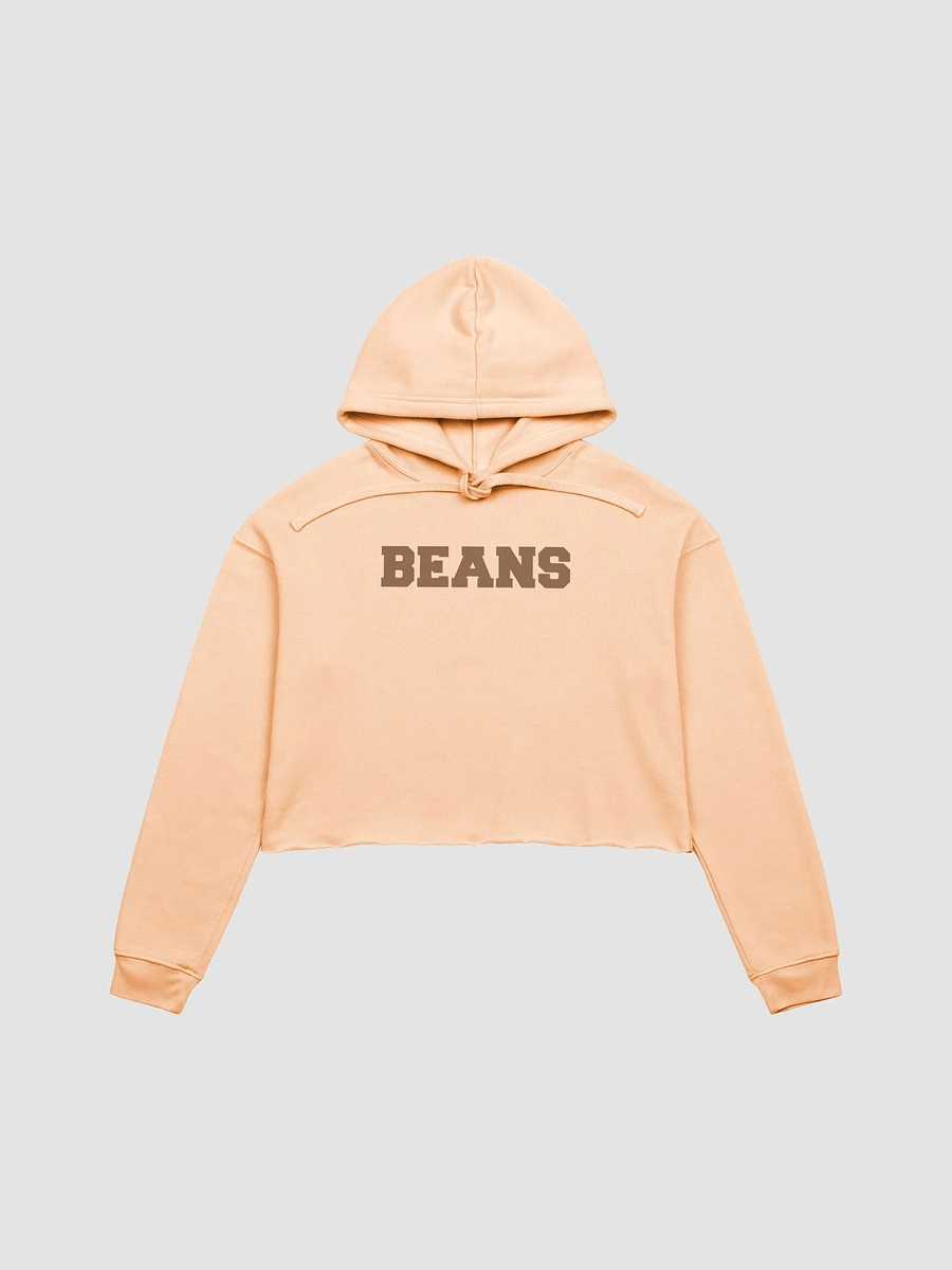 Beans U fleece crop hoodie product image (2)