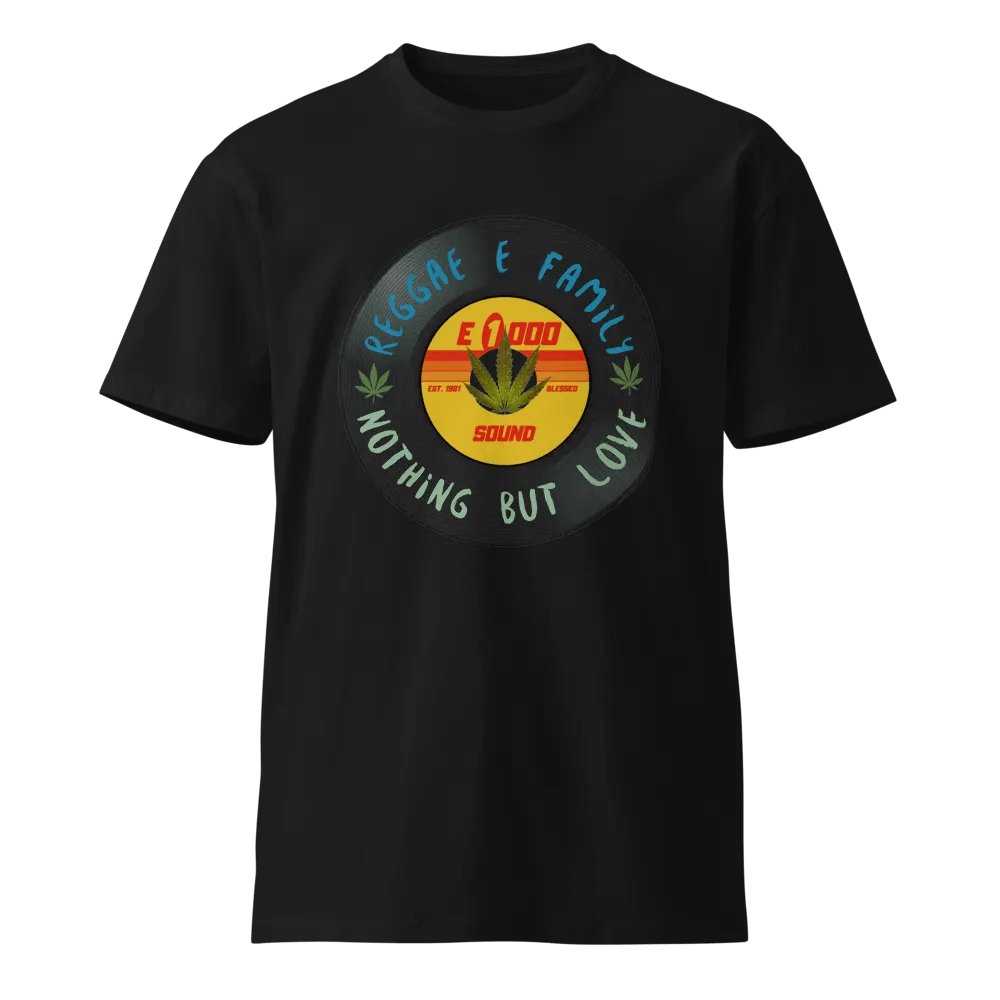 ReggaeE Vinyl Record T-Shirt product image (1)