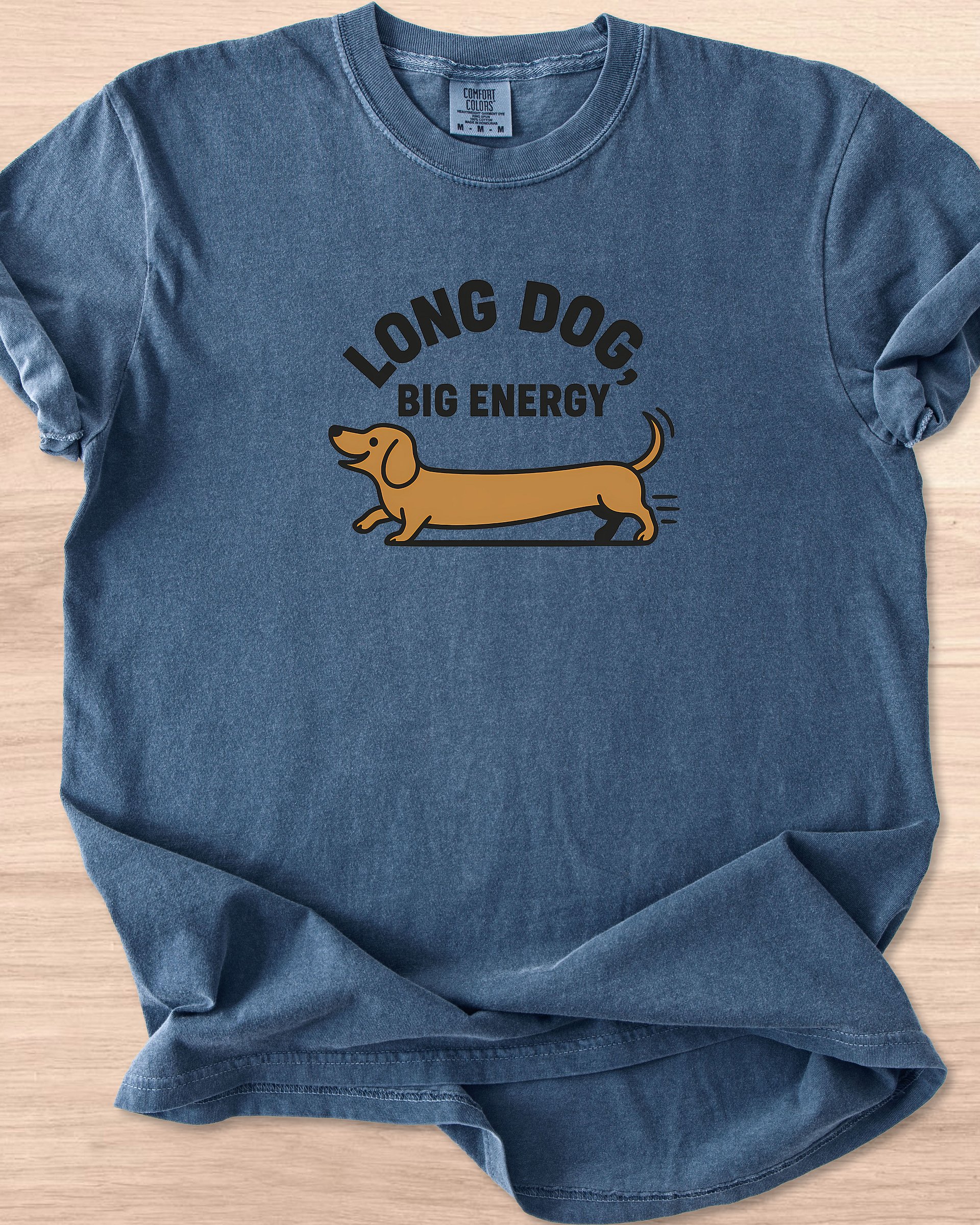 Long Dog Big Energy (Dachshund) Tee product image (28)