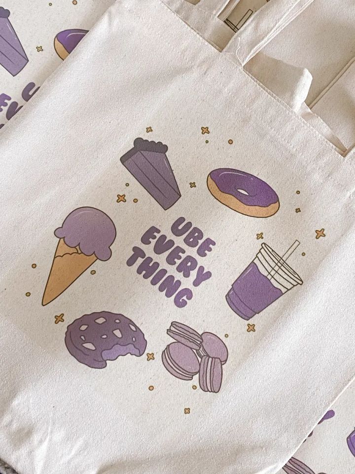 Ube Everything Canvas Tote Bag product image (2)