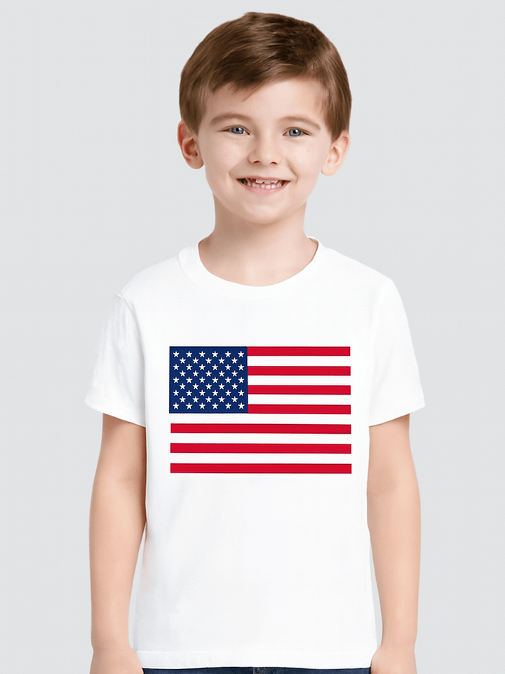 Patriotic Youth Flag T-Shirt product image (1)