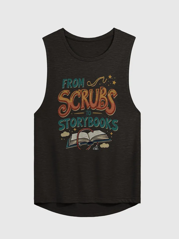 Scrubs to Storybooks Flowy Muscle Tank product image (6)