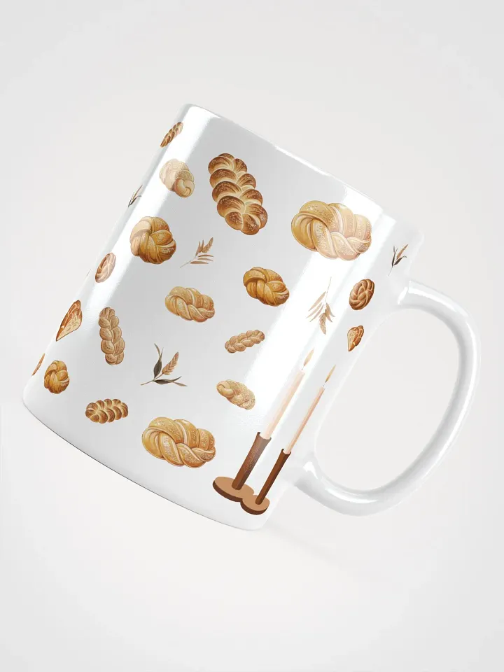Pass the Challah White Mug product image (2)