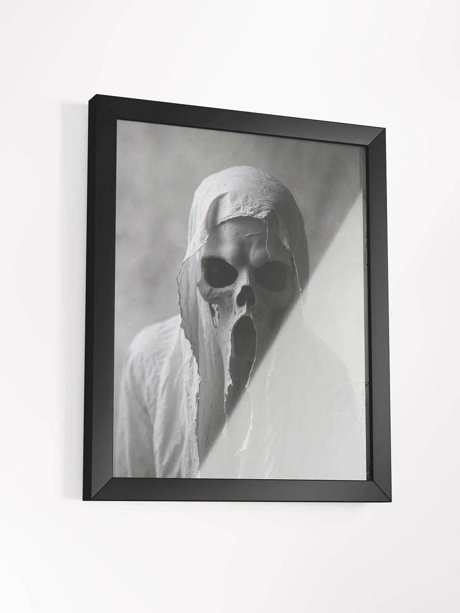Ghostly Face Framed Print product image (14)