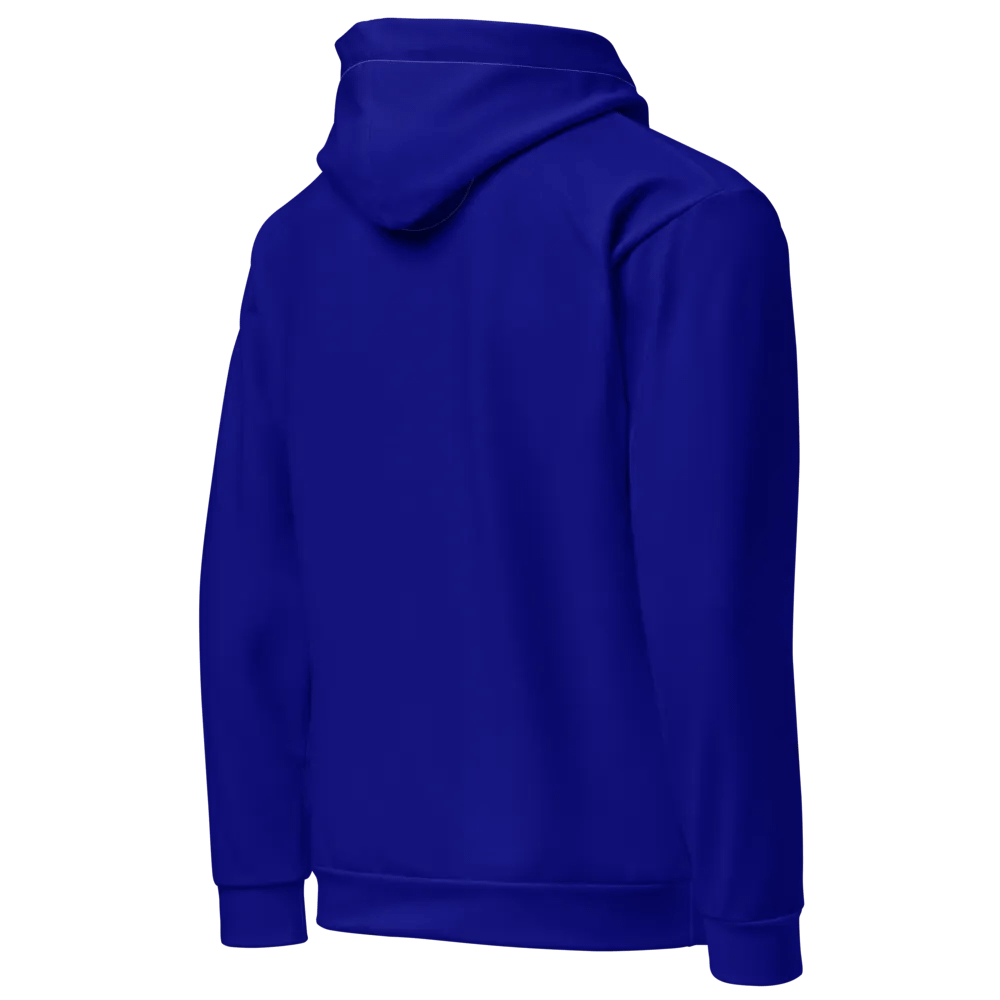 Plain Color Navy Blue Hoodie product image (4)