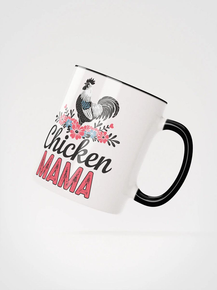 Colorful Chicken Mama Ceramic Accent Mug product image (11)
