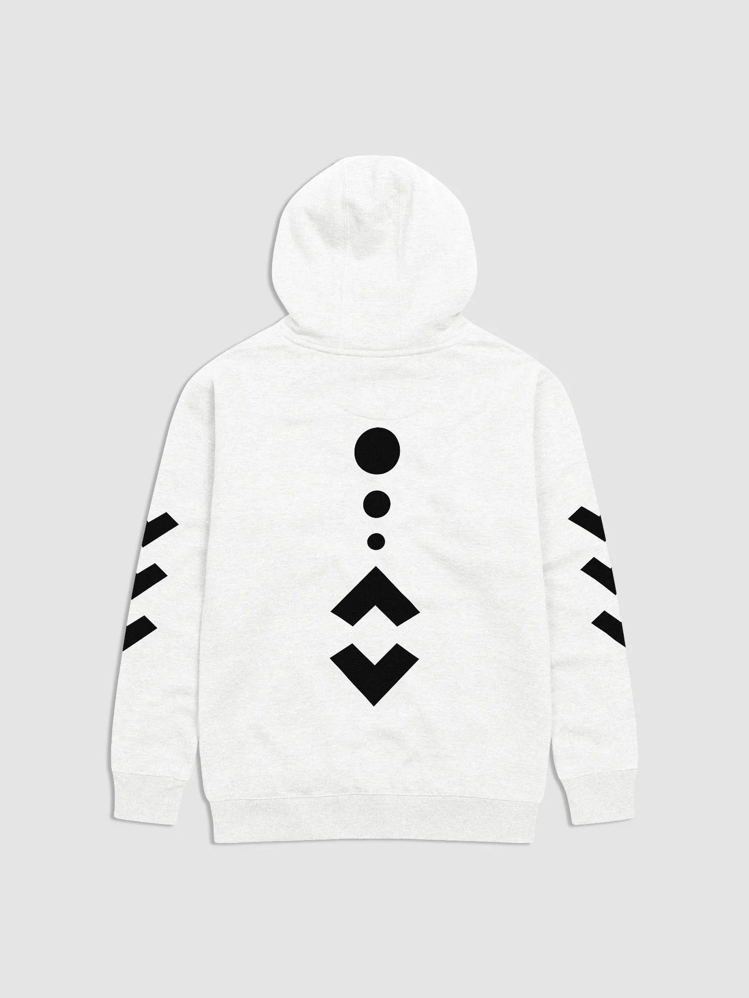 ⚪Hyroe's Hoodie V2.0 Unisex (White) product image (2)