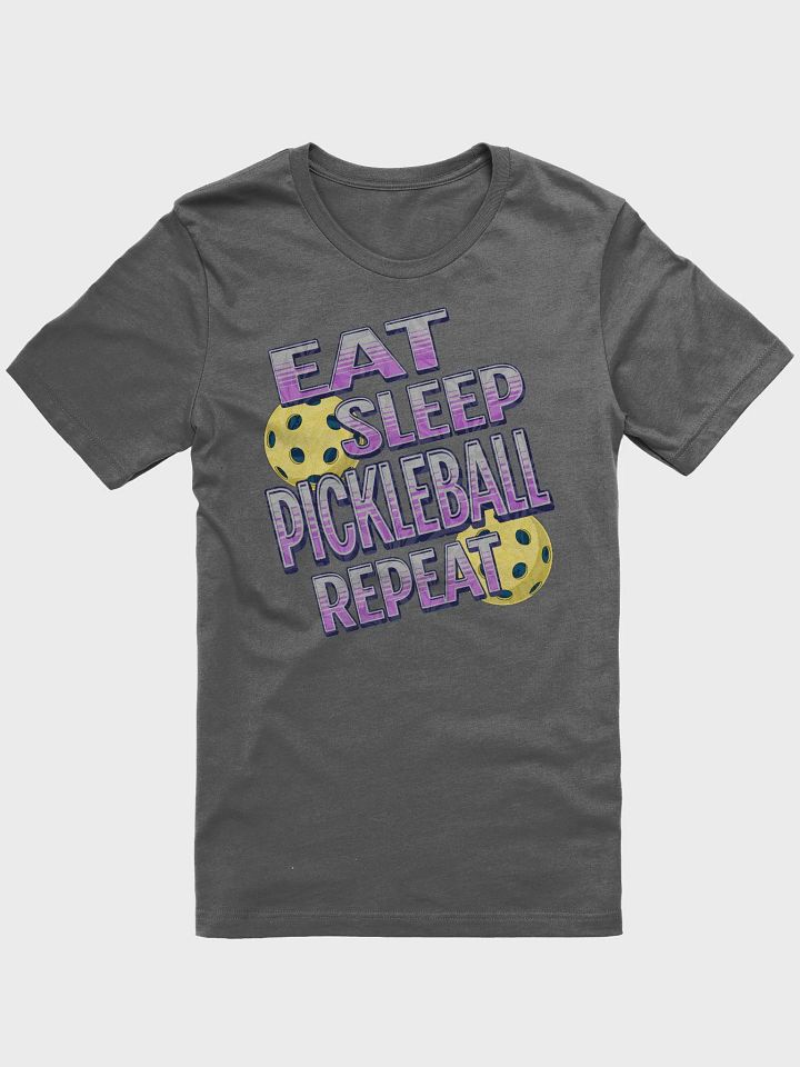 Eat Sleep Pickleball Repeat Angle Passion T-Shirt product image (25)