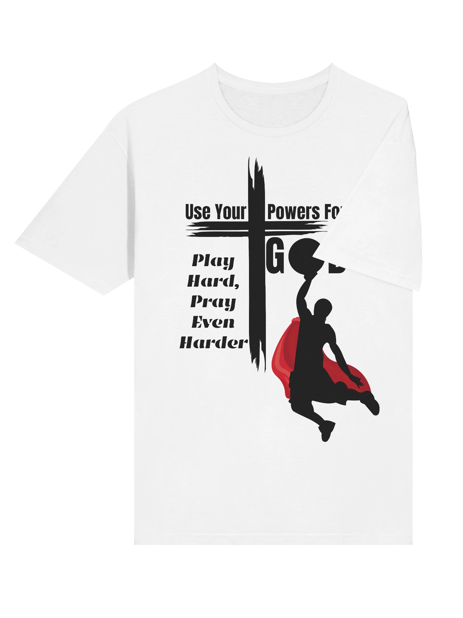 Use your powers for God - Marvel at His Goodness, Christian Superhero T-Shirt product image (6)