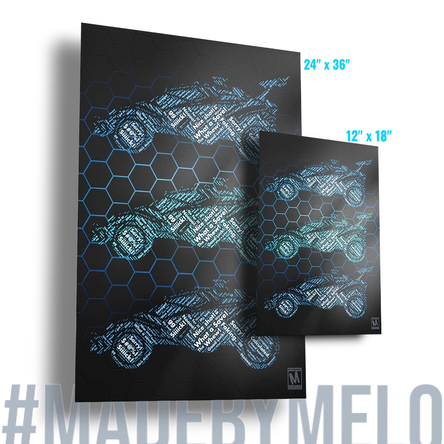 Carball Chatter - Matte Poster | #MadebyMELO product image (1)