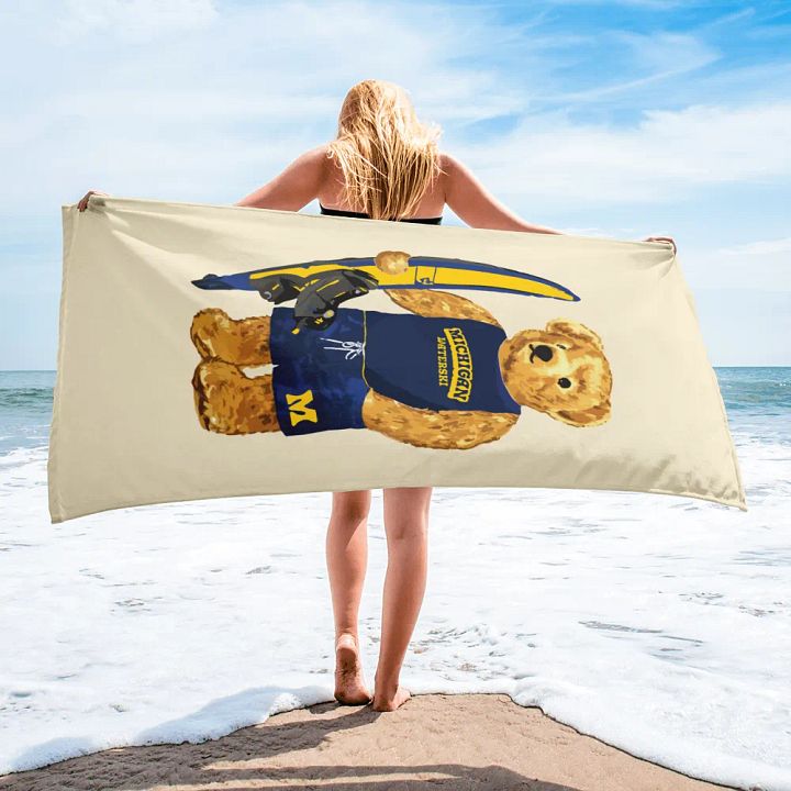 Michigan Waterski Teddy Towel product image (1)