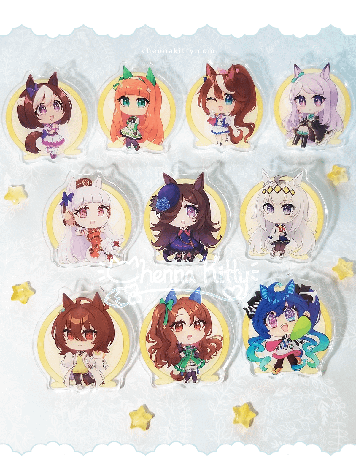 Umamusume Acrylic Pins product image (2)