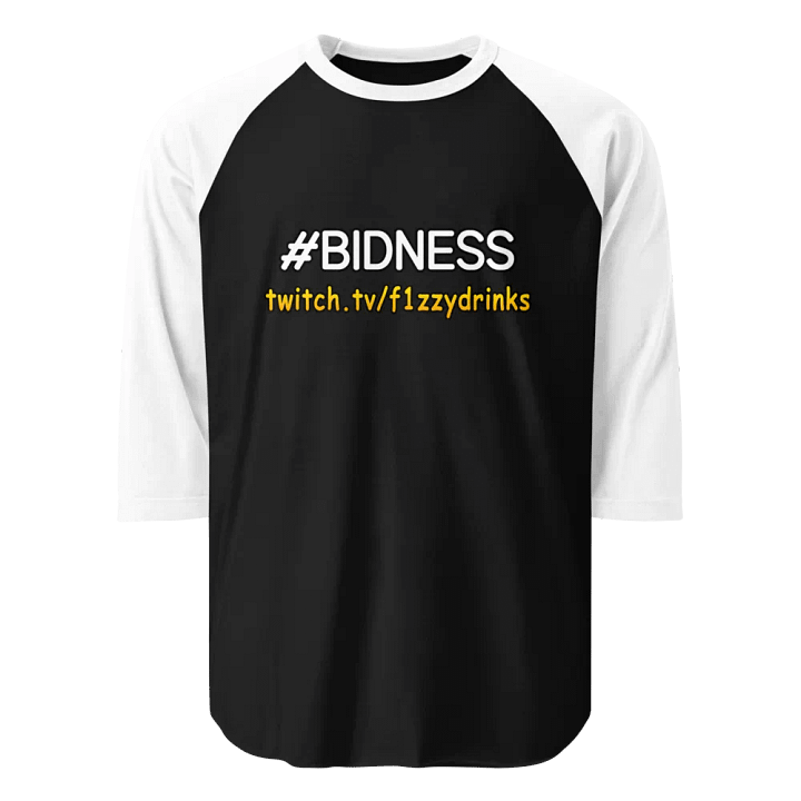 Chad The Realest - #BIDNESS Raglan Tee product image (1)