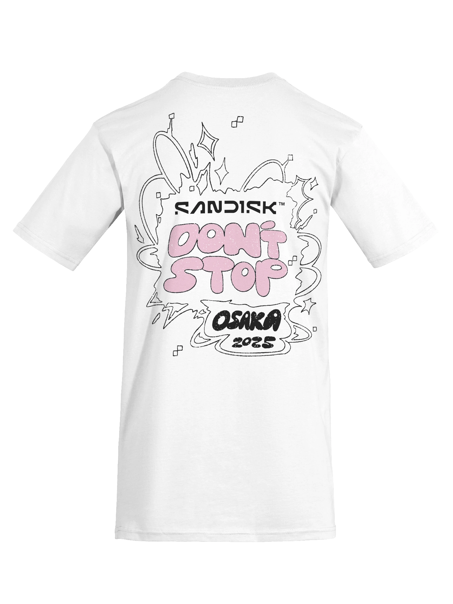 SANDISK x X GAMES OSAKA 2025 T-SHIRT product image (6)