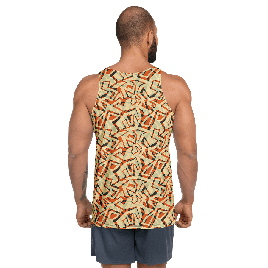 Orange Grunge | Mens Tank Top product image (2)