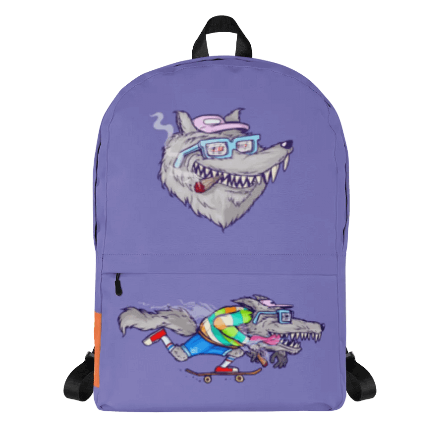 Young Wolf And Free Backpack product image (7)