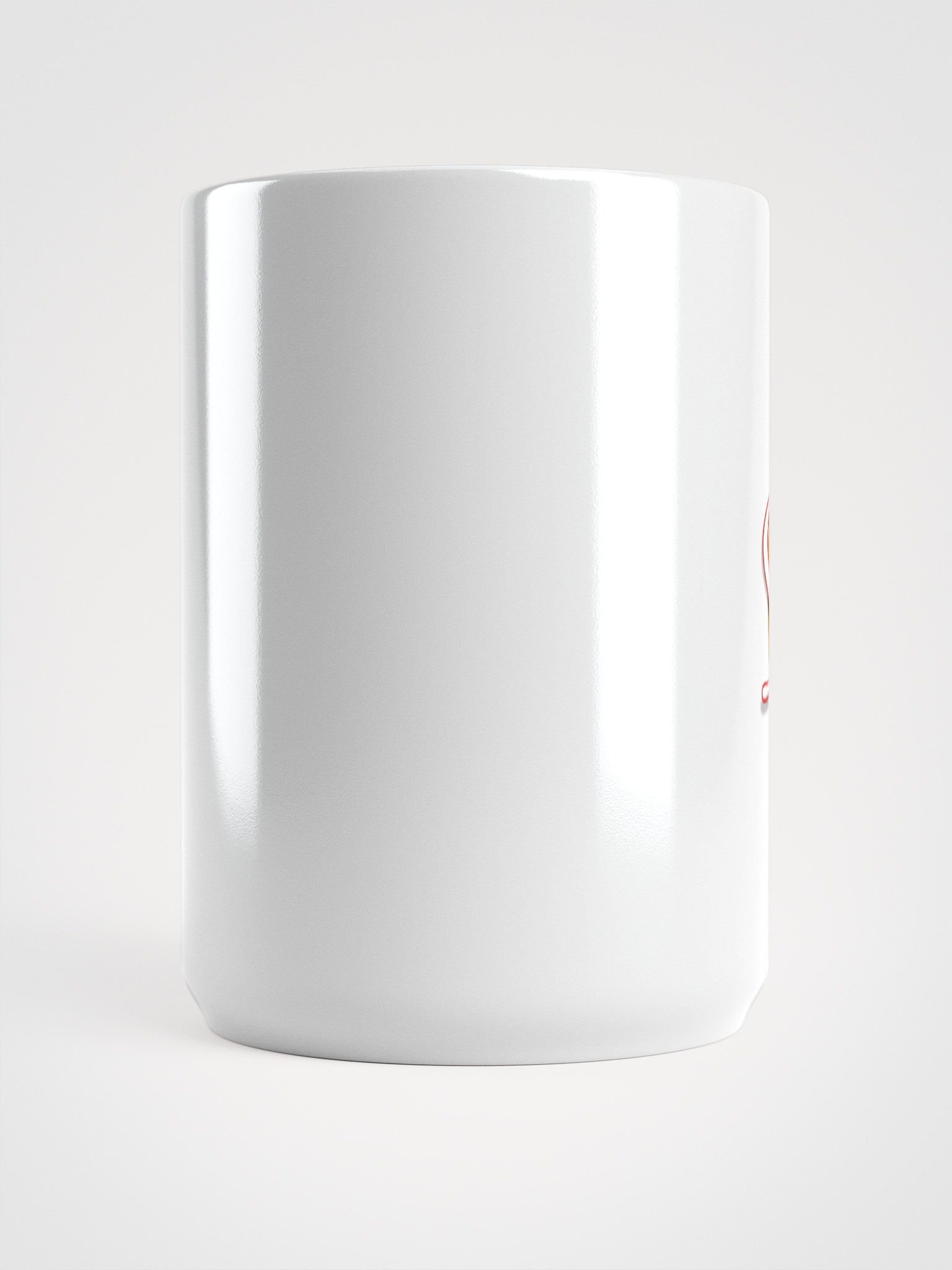 Solo Script White Glossy Mug product image (5)