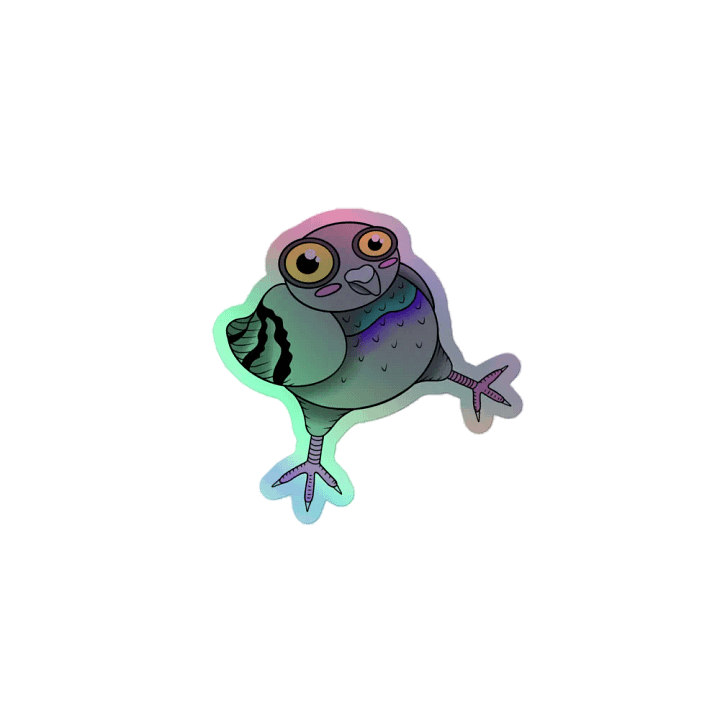 Head Empty Holo Sticker product image (1)