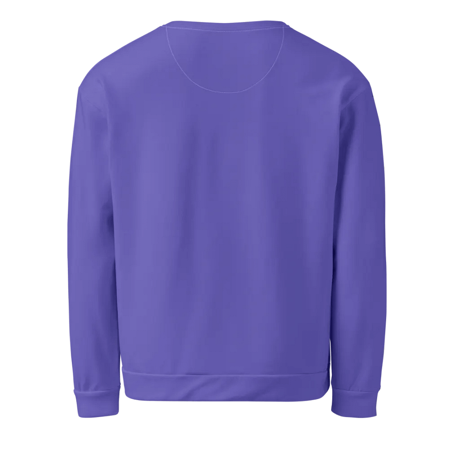 Plain Purple Light Summer Unisex Recycled Polyester Heavyweight Premium Sweatshirt by Treasure Pie product image (6)
