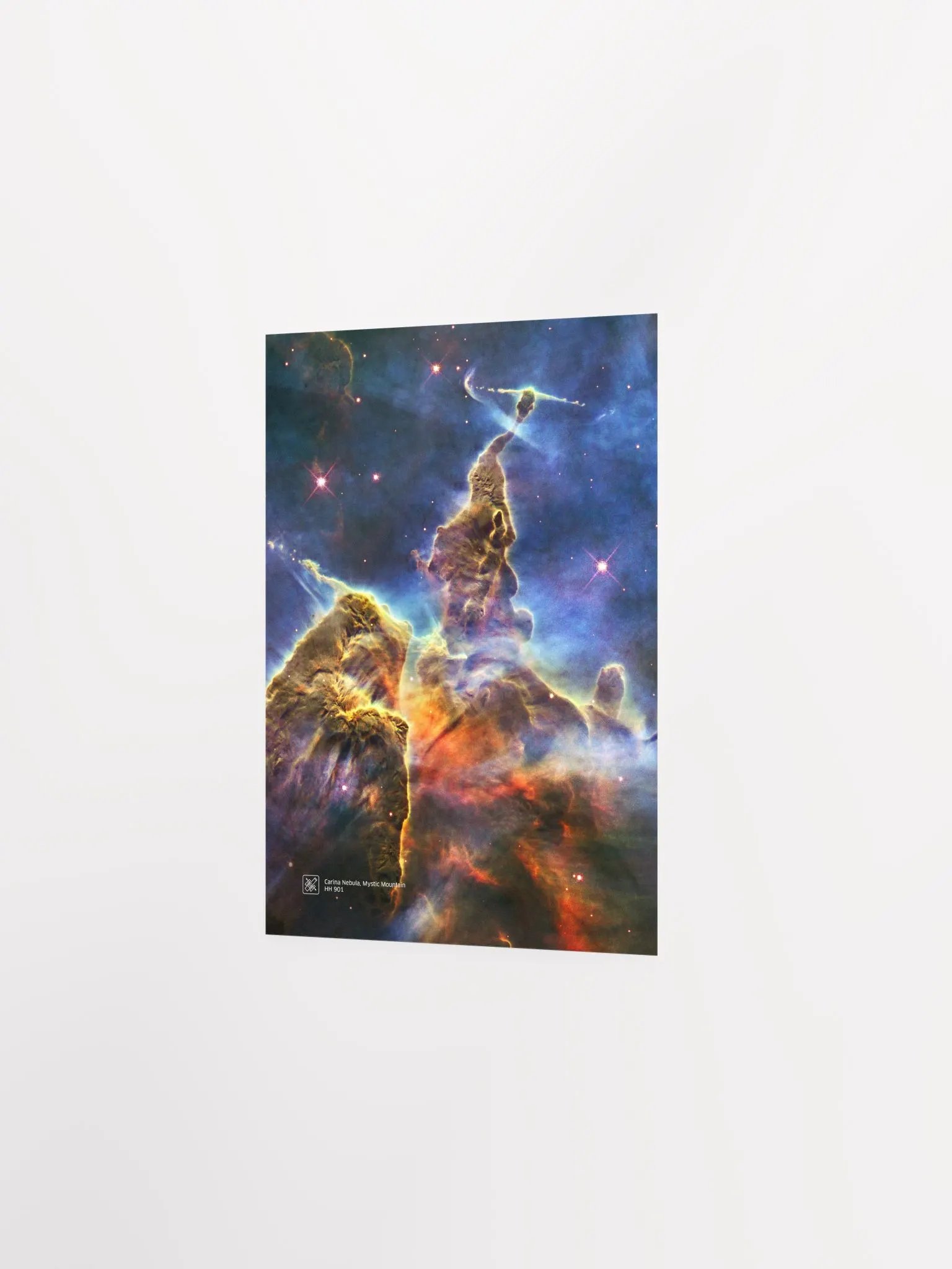 Carina Nebula, Mystic Mountain. HH 901, NASA Hubble Space Telescope — Hi-Res Space poster, science poster, space photo product image (10)
