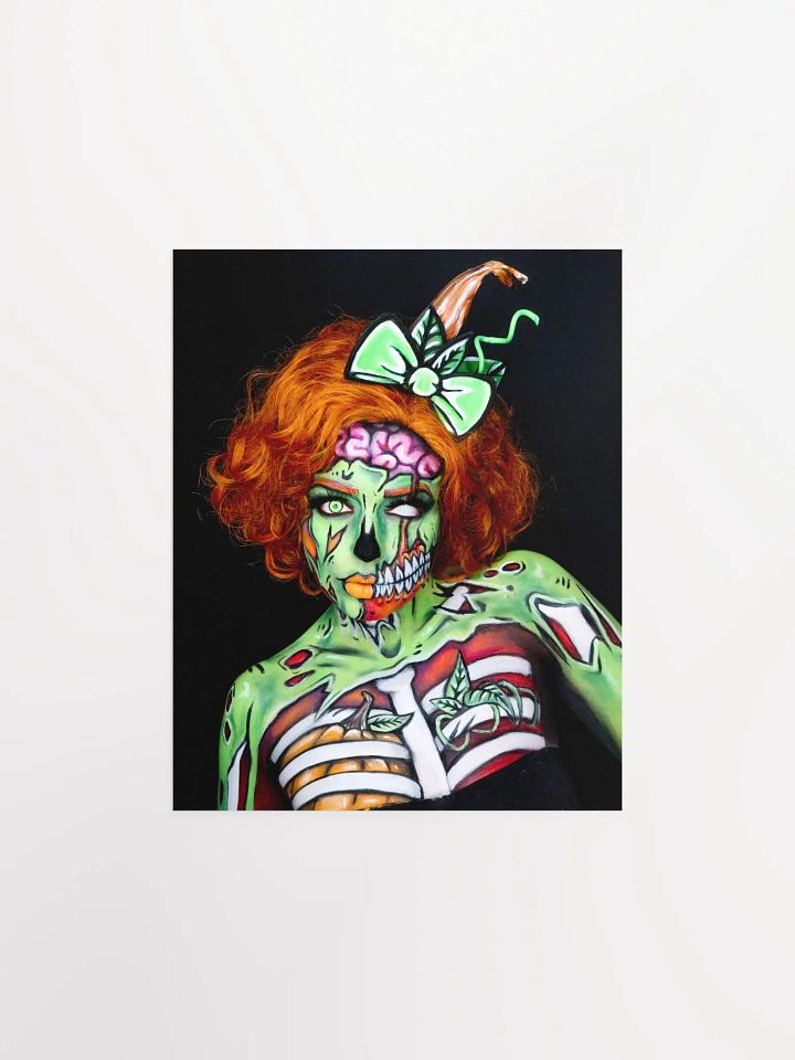 Pumpkin Patch Zombie Print product image (1)