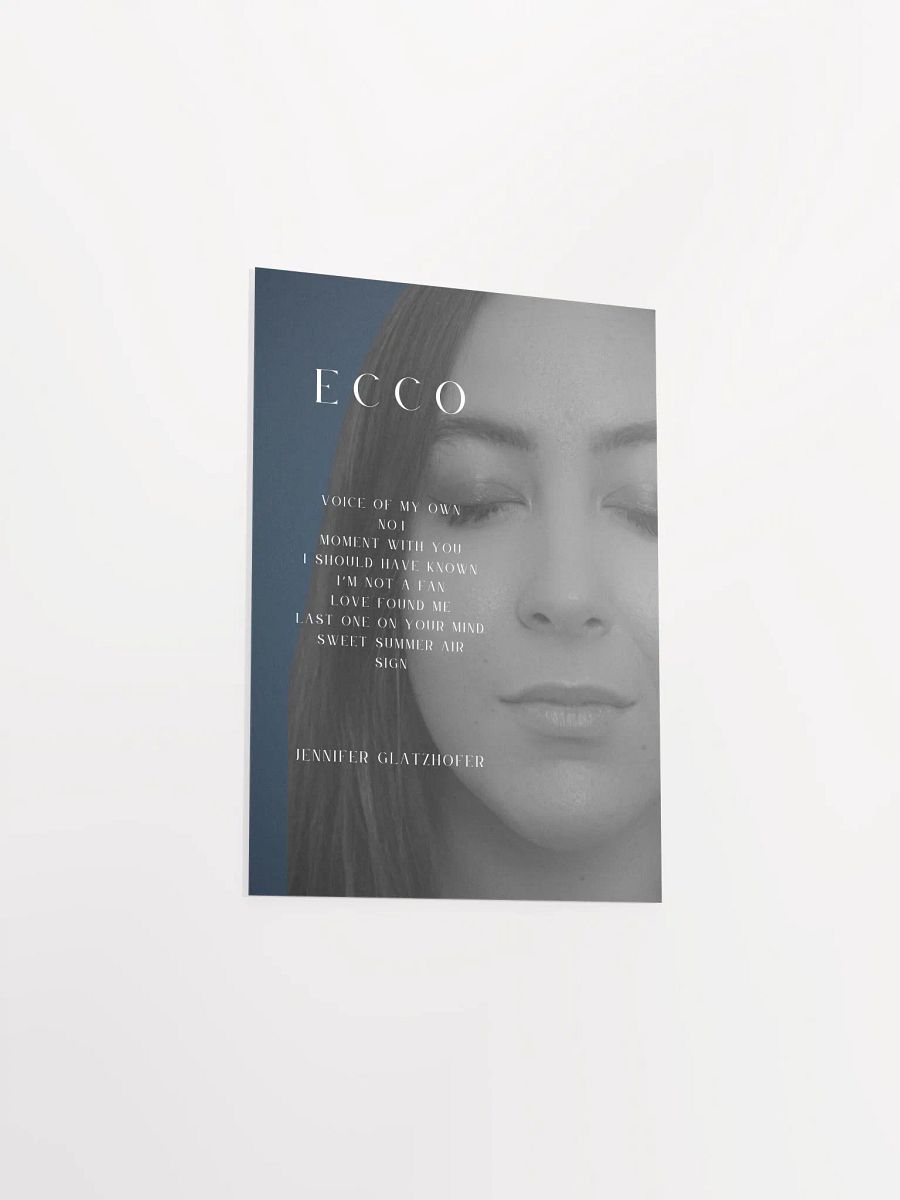 Ecco - Song Title Poster product image (6)