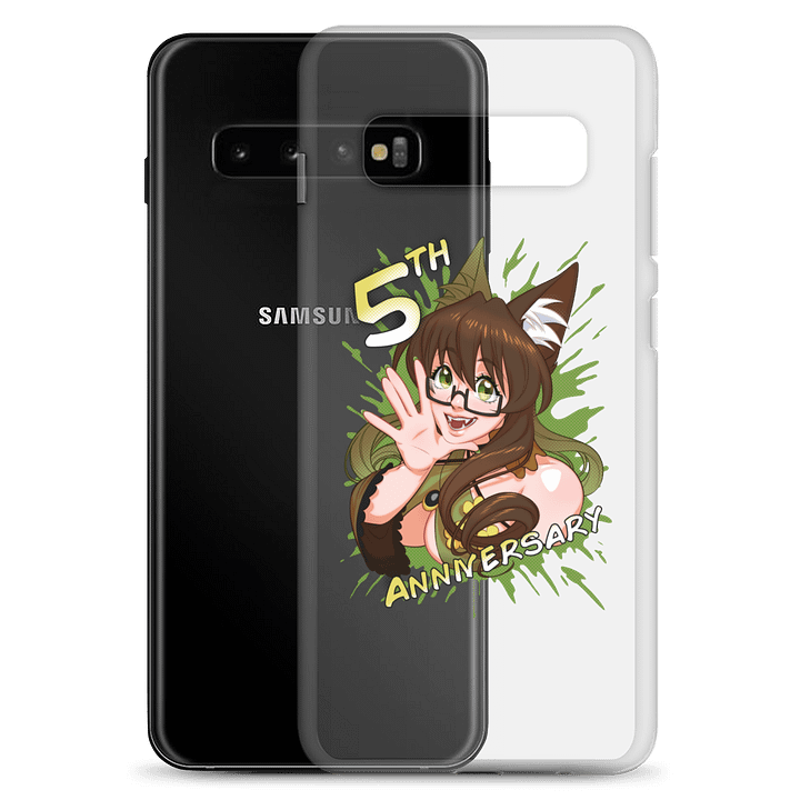 Fifth Year Anniversary Samsung clear phone case product image (23)