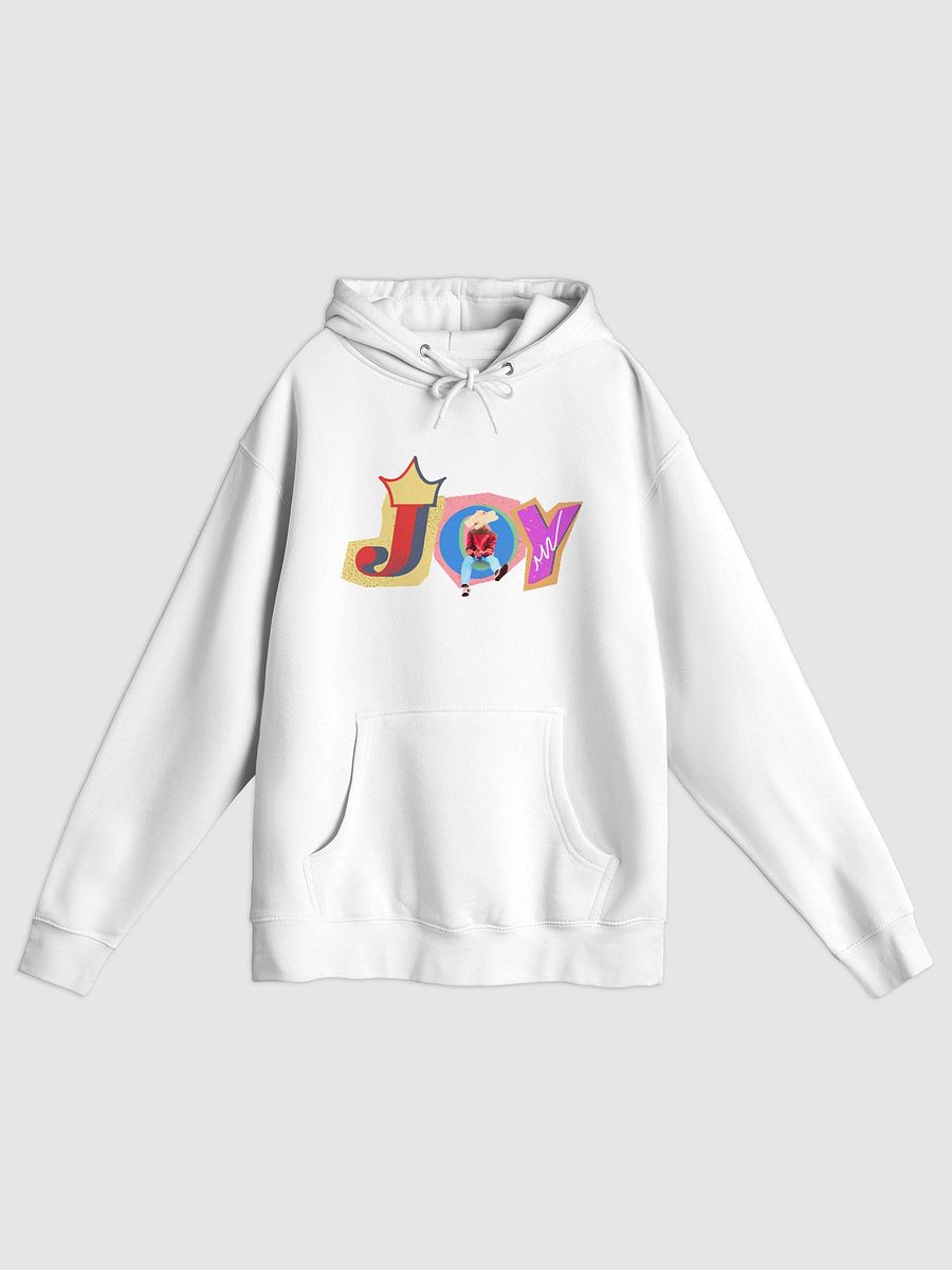JOY Full Color White Hoodie product image (1)