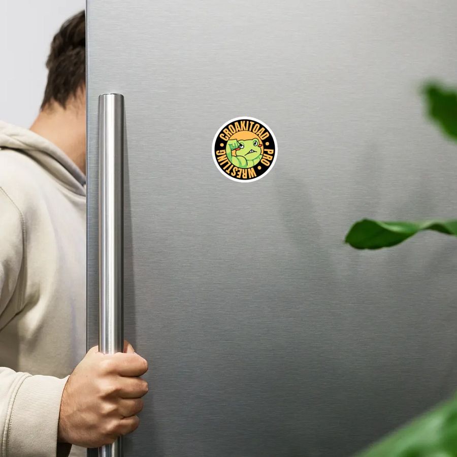 Croakitoad Pro Wrestling Magnet product image (8)