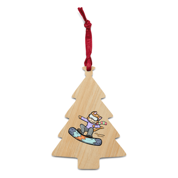 Rusty Snowboarding Holiday Ornament Christmas 2025 product image (6)