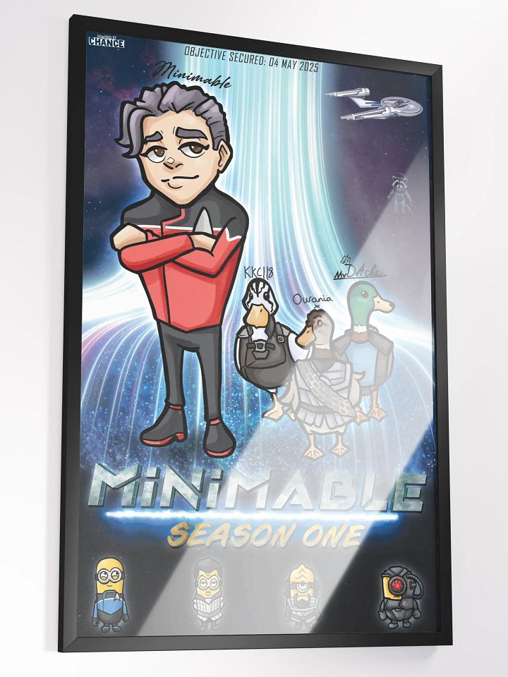 Minimable Season One Framed Poster 24" x 36" product image (2)