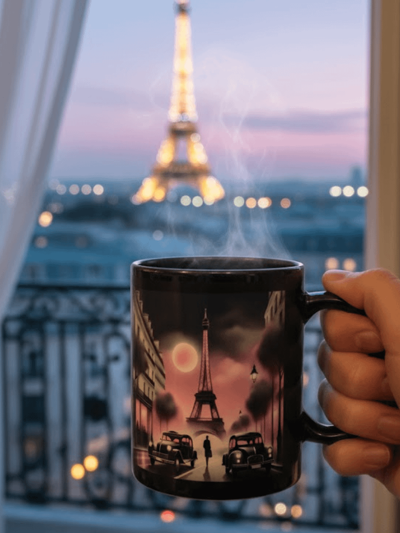 Eiffel Tower Noir Mug product image (1)