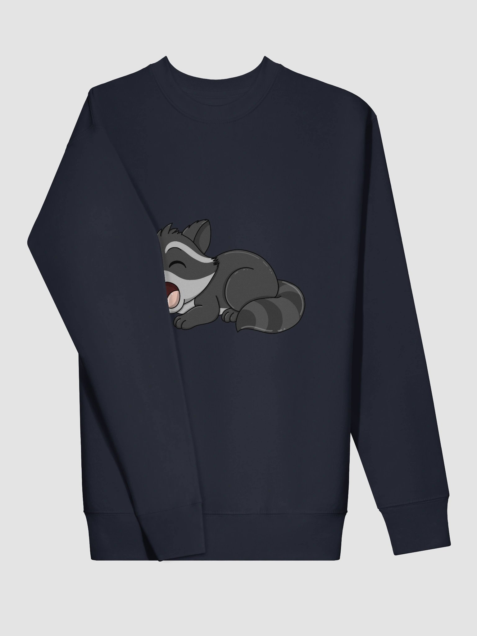 Yawning Raccoon Premium Sweatshirt product image (13)