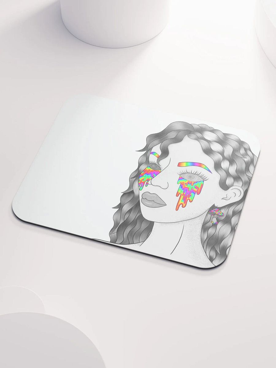 Trippy Drippy Lady Desk Mat product image (3)