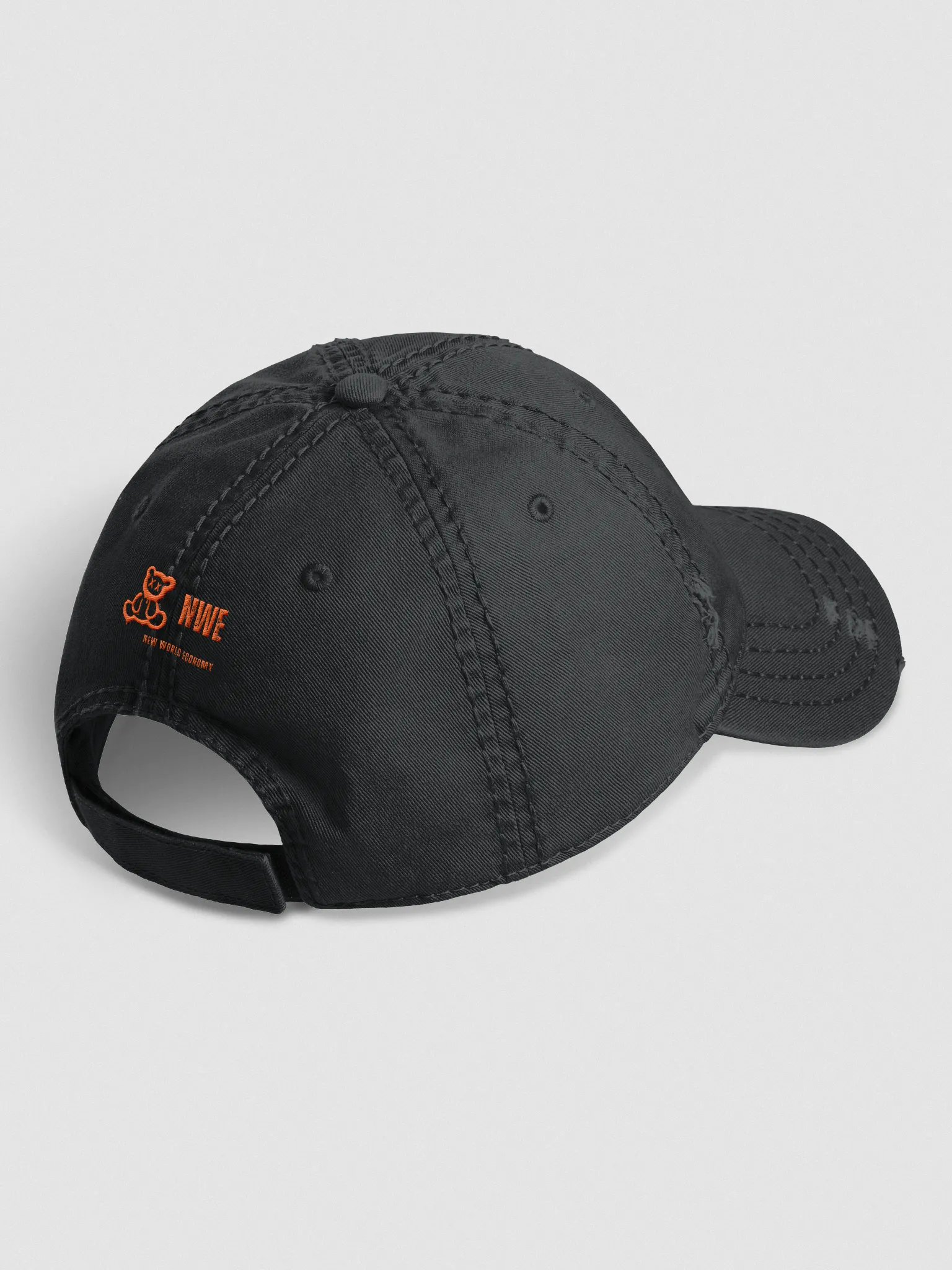 Gorra Hexagon Bitcoin Distressed Dad Hat product image (6)
