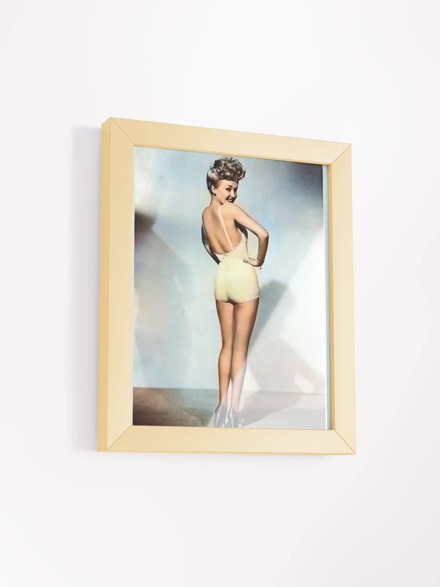 Betty Grable colorized Framed Art product image (20)
