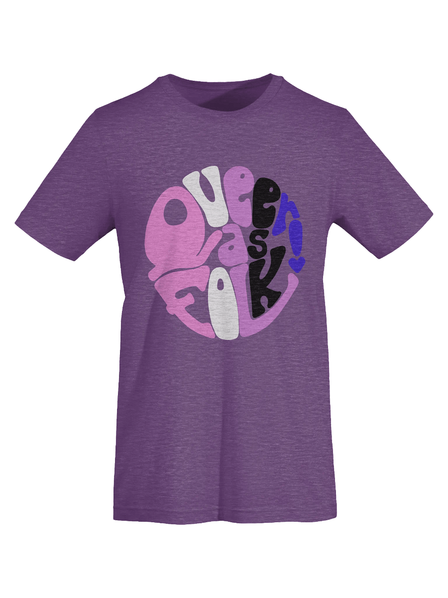 Genderfluid Queer as Folk big print tee product image (7)