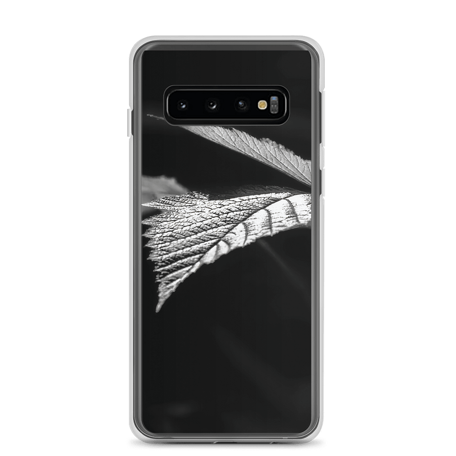 Sunlight on a Salmonberry Leaf Samsung® Clear Case product image (1)