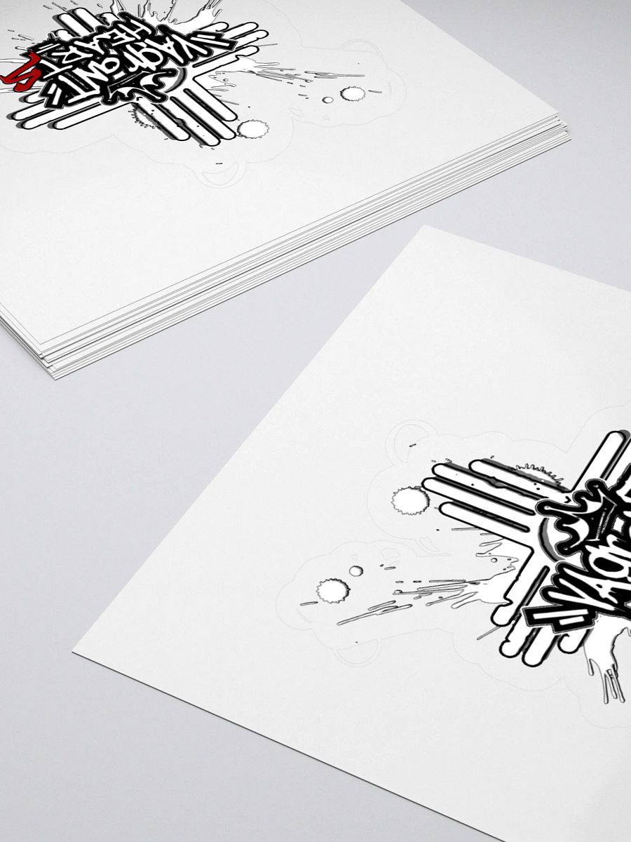 Vagrant Hearts Logo Kiss Cut Stickers product image (12)