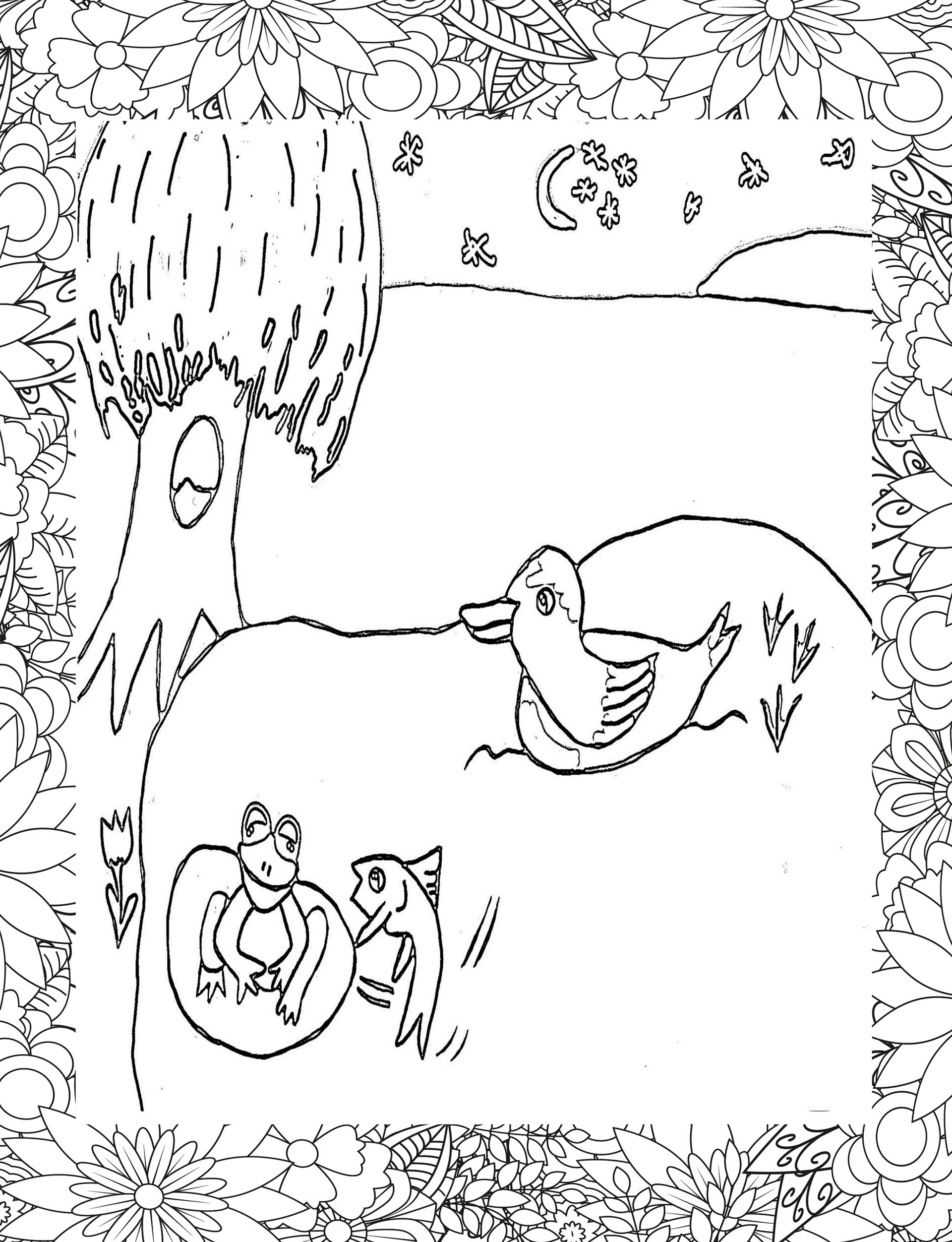 It's a Colorful Life, Cartoon Characters Having Fun product image (8)