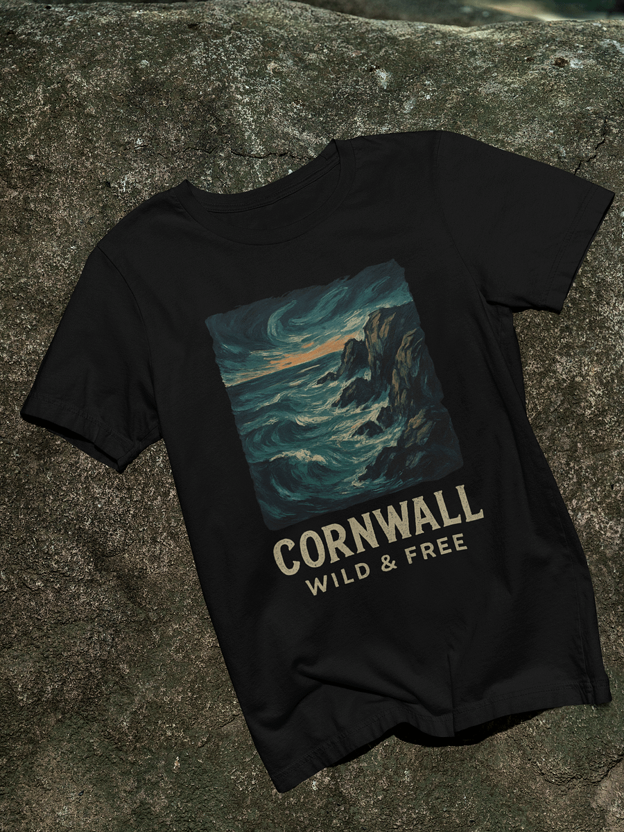 Wild Cornwall Coastal Art Tee product image (48)
