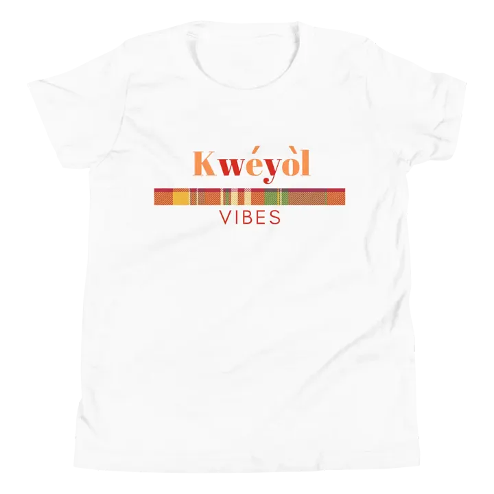 Kwéyòl Vibes Youth T-Shirt product image (85)