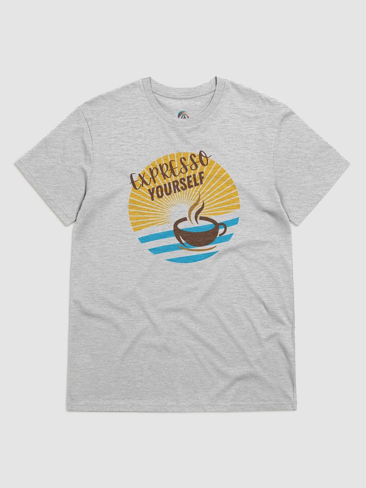 Expressive Sunrise Coffee T-Shirt product image (1)