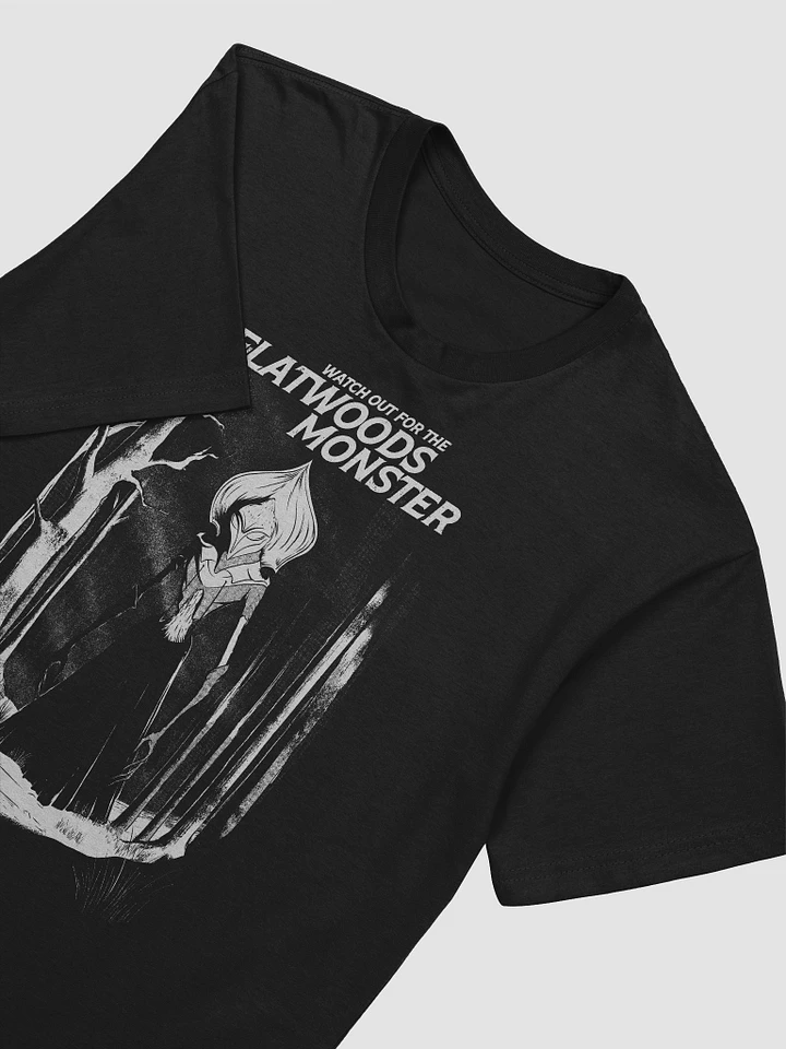 Super Soft T-Shirt - Flatwoods Monster B&W product image (2)