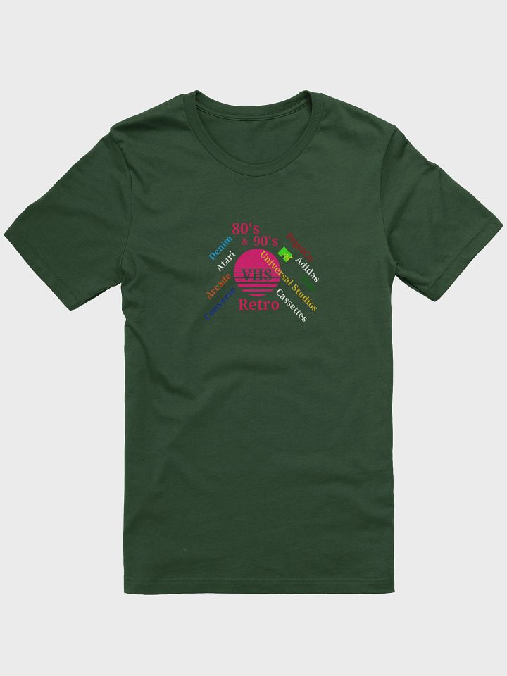 Retro Nostalgia VHS Circle T-Shirt product image (1)