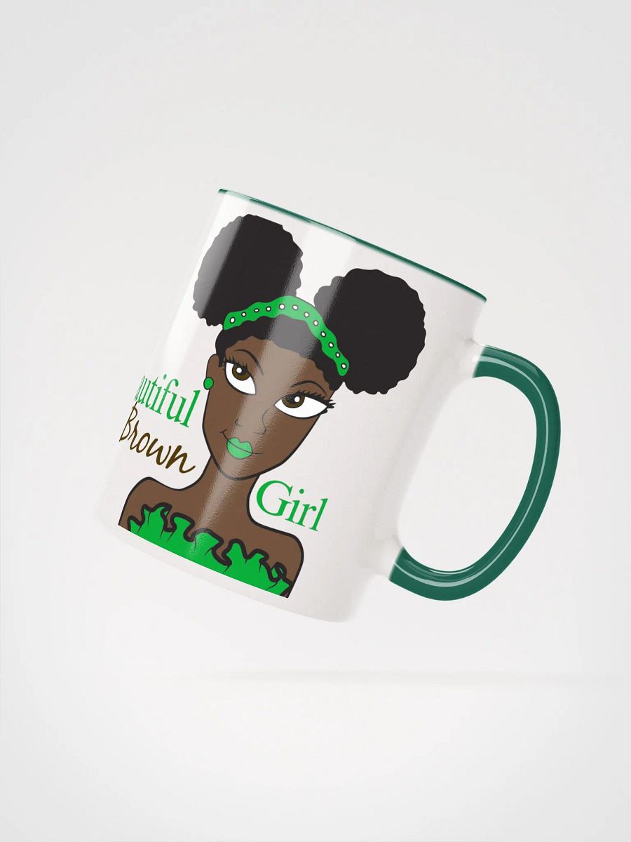 Beautiful Brown Girl Ceramic Mug - Chocolate product image (3)