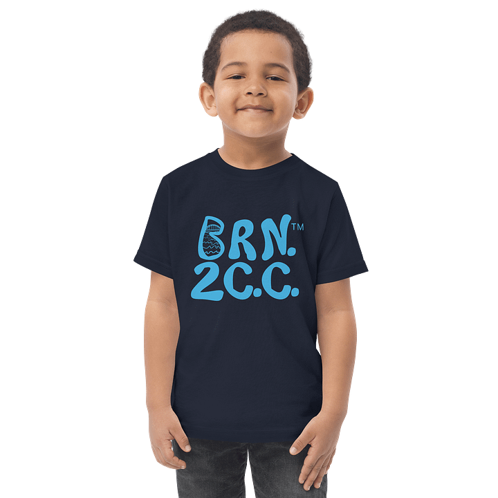 BRN.2C.C.™/BOURNE to Cape Cod™ | DTG Vintage Print | Toddler T-Shirt | Coastal Jersey Tee for Littles product image (2)