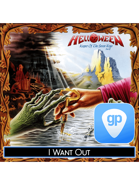 I Want Out PDF TAB + Backing Track MP3 product image (1)